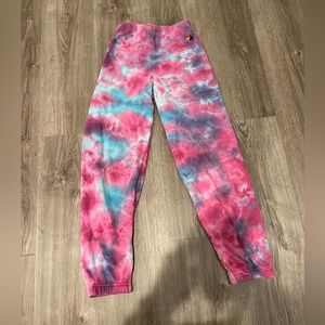 Aviator Nation Kids Size 14 tie die sweatpants! see note